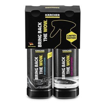 Комплект Karcher: средство для чистки автомобильных стекол RM 650 + средство для чистки салона RM 651 6.296-168.0  фото